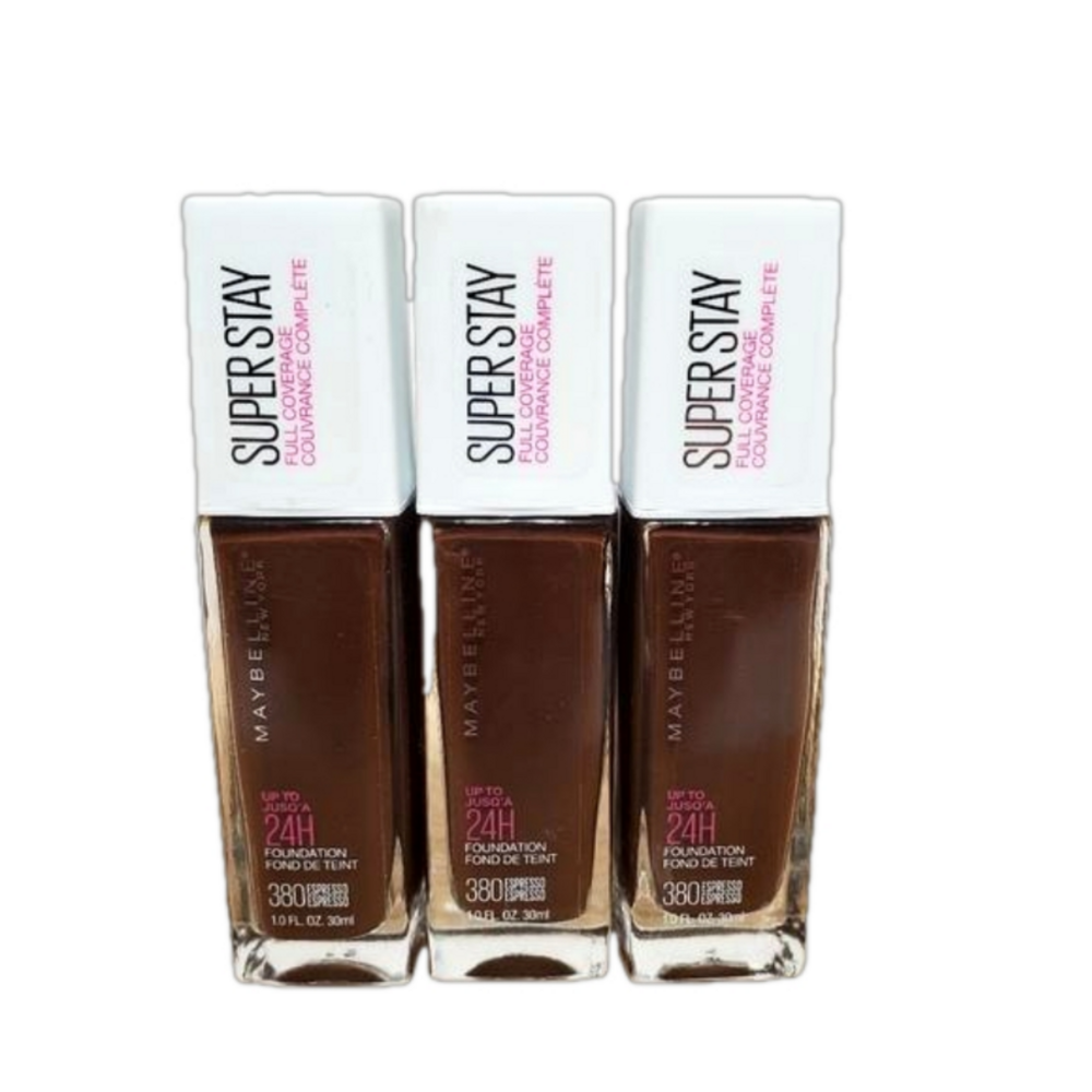 #4 Maybelline SuperStay 380 Espresso 24H Full Coverage